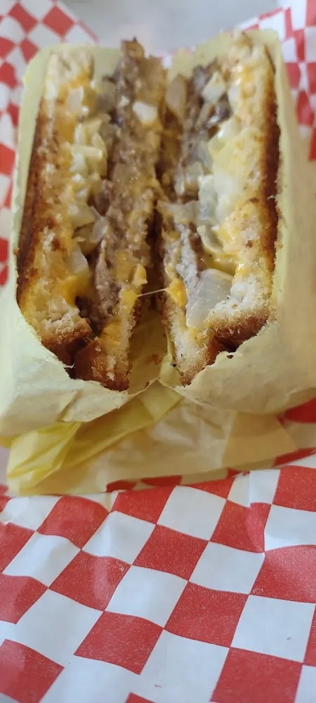 Beef Patty Melt Sandwich