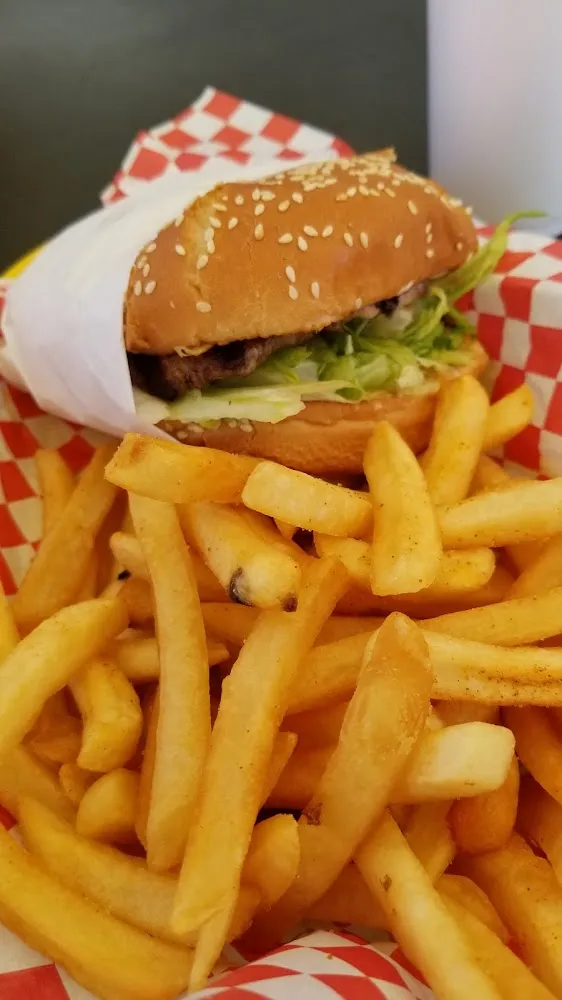 Cheeseburger and Fries